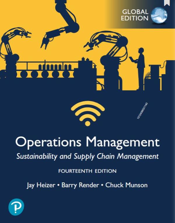 Ingebook - OPERATIONS MANAGEMENT 14ED - Sustainability and Supply Chain ...